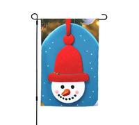 Cartone di Natale Stampa Pupazzo di Neve 30,5 x 45,7 cm Portico Tutte Le Stagioni Bandiere Esterni Yard Decor Patio Bandiera Cortile Decor