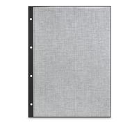 Cartone fotografico con carta cristallina, 23,3x31 cm, forato, 25 fogli, n.