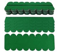 Cartone per tetto per casetta degli uccelli, impermeabile, autoadesivo, mini tegole per tetto, 32 pezzi, per casetta di nidificazione, casetta per conigli, casetta per insetti, tetti per cassetta