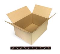 Cartone Pieghevole Spedizione Da Confezioni Cassetta Braun 400x300x200 MM KK-90
