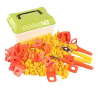 Cartone Utensili Da Taglio Per I Bambini, Set Taglierina Di Cartone Per Bambini Con Cassetta degli Strumenti, Progetti Tecnici Creativi Attività Famiglie Figli Ragazze