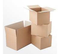 Cartoni pieghevoli 200x150x100 mm scatola di spedizione pacco postale imballa...