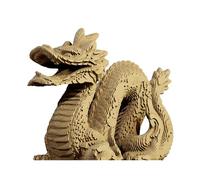 CARTONIC - Drago: Un viaggio accattivante di assemblaggio e creatività - Puzzle 3D in cartone - Il cartone si trasforma in una figura in rilievo - 3D Puzzle Dragon Made of Recycled Cardboard