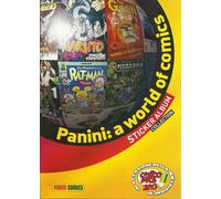 CARTOOMICS 2013 ALBUM FIGURINE PANINI con RATMAN, UR, IRON MAN, NARUTO Completo