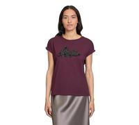 Cartoon 2116/7303 Maglietta, Toppa Viola/Nera, 40 Donna