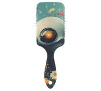 Cartoon Aliens Science - Fiction and Fantasy Style spazzola amichevole per capelli Progettato massaggio cuoio capelluto per tutti i tipi di capelli con manico ergonomico cepillo para definir rizos