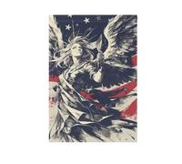 Cartoon Angel 4th Of July Independence Day grandi bandiere all'aperto banner colorato per la decorazione del portico 28x40 double sided