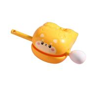 Cartoon Animal Wood Fish Percussion Toying Strumento Musicale Funny Office Musical Strument Small Temple Block Desktop Decoration Ornament Figurina Figurina Strumento
