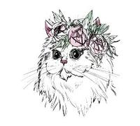 Cartoon Animals Children Temporary Tattoo Sticker Small Waterproof Fake Body Art Tattoos Cute Dog Cat(019)