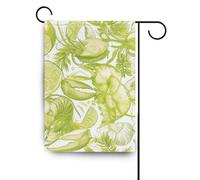 Cartoon Aragosta Fluorescente Verde Estate Decorativo Giardino Bandiere Chritmas banner per la decorazione esterna 28x40 double sided