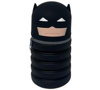 CARTOON Astuccio Batman Silicone Allungabile Portapenne DC Comics 6,5x20 cm