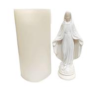 Cartoon Bakeware Tools Sugarcraft Cake Mold Virgin-Mary Shape Baking Lover Food Grade Silicone Mold Sugarcraft stampi