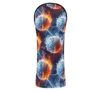 Cartoon Ball Blue Head Cover per golfisti, Golf | Coprimazza da golf resistente agli strappi per golfisti, vestibilità aderente e sicura, per la tua mazza