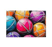 Cartoon Basket Doodle 1000 Pezzo Jigsaw Puzzle Per Adulti Puzzle In Legno Per Adulti Regali Home Decor