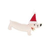 Cartoon Bassotti Albero di Natale Appeso Ornamento Tessuto Non Tessuto Sicuro Decorazione di Vacanza Accessorio Multiuso Mensola di Natale Ornamento