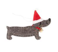 Cartoon Bassotti Albero di Natale Appeso Ornamento Tessuto Non Tessuto Sicuro Decorazione di Vacanza Accessorio Multiuso Mensola di Natale Ornamento