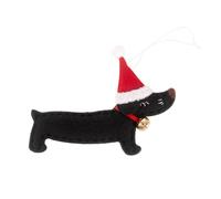 Cartoon Bassotti Albero di Natale Appeso Ornamento Tessuto Non Tessuto Sicuro Decorazione di Vacanza Accessorio Multiuso Mensola di Natale Ornamento