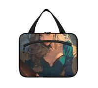 Cartoon Bella Donna Sexy Appeso Mens Viaggio Toiletry Bag con gancio, Designer Kit Compatto Borsa per gli Uomini per il papà Campeggio Bolsa para maquillaje L