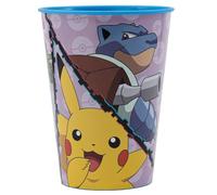 CARTOON Bicchiere per bambini in plastica riutilizzabile 260 ml BPA Free (Pokémon)