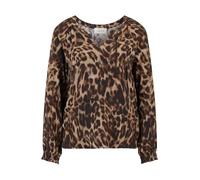 Cartoon Bluse Kurz 1/1 Arm Camicette, Marrone, 42 Donna