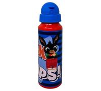 CARTOON Borraccia in alluminio con cannuccia Bing e Flop bottiglia 550 ml accessorio per bambini