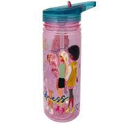 CARTOON Borraccia in tritan Barbie ecozen con beccuccio ripiegabile bottiglia per bambini 580 ml BPA Free