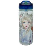 CARTOON Borraccia in tritan Frozen Disney ecozen con beccuccio ripiegabile bottiglia per bambini 580 ml BPA Free
