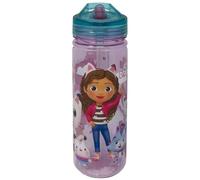 CARTOON Borraccia in tritan Gabby's Dollhouse ecozen con beccuccio ripiegabile bottiglia per bambini 580 ml BPA Free