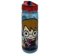 CARTOON Borraccia in tritan Harry Potter versione chibi ecozen con beccuccio ripiegabile bottiglia per bambini 580 ml BPA Free