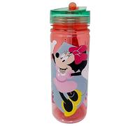CARTOON Borraccia in tritan Minnie Disney con beccuccio ripiegabile bottiglia per bambini 580 ml BPA Free