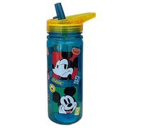 CARTOON Borraccia in tritan Topolino Disney con beccuccio ripiegabile bottiglia per bambini 580 ml BPA Free