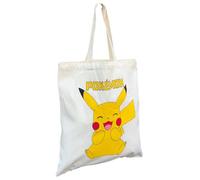 CARTOON Borsa in tela Pikachu Pokemon tote bag borsa shopper in tessuto riutilizzabile multifunzione