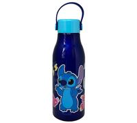 CARTOON Bottiglia in alluminio per bambini Stitch Disney borraccia 760 ml con tappo svitabile e manico di silicone