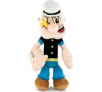 CARTOON Braccio di Ferro (Popeye) pupazzo da 36 cm in 100% fibra di poliestere per bambini