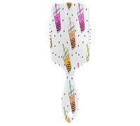 Cartoon Bubble Tea Air Cusion Pettine, Anti Statico Spazzola Capelli, Pettine Capelli Ricci Donne