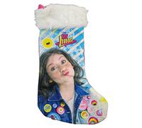 CARTOON Calza della befana Soy Luna decorazioni natalizie calzettone dolci caramelle doni per grandi e bambini