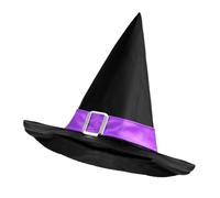 CARTOON Cappello da strega con fascia lilla accessorio per travestimento e costumi halloween