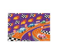 Cartoon Car Race Puzzle per adulti Puzzle per adulti per giochi di famiglia divertenti giochi di cervello più grandi regali per la tua famiglia Puzzle per adulti 1000 pezzi