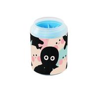 Cartoon Carino animale mare multicolore riutilizzabile cane zampa rondella morbida setole in silicone essenziale per tutti i proprietari di animali domestici per cani di piccola e media taglia