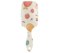 Cartoon Carino Colorato Palloncino Arco carino pennello per gli uomini Progettato cuoio capelluto massaggiatore spazzola per la perdita dei capelli con manico ergonomico cepillo para pelo rizado