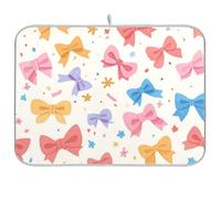 Cartoon Carino Colorato Papillon Riutilizzabile Piatto Mat 18x24 Rettangolo Grande Scolapiatti Decorativo Home Decor Essentials