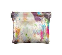 Cartoon carino criceto arte pittura donna piccola borsa cambiamento in pelle carino accessori da viaggio per le donne, cartone animato Simpatico criceto Pittura d'arte, 1 size, Stampa artistica
