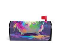 Cartoon Carino Criceto Pittura di Arte Decorativa copertura della cassetta postale per halloween unico vacanza mailbox copre magnetico dimensioni standard copertura para buzon