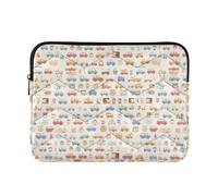 Cartoon Cars Collection Custodia per computer portatile carino Notebook Tasche per computer 13 pollici 14 pollici viaggio d'affari lavoro