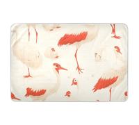 Cartoon Cassowary Red Toddler Materassi altamente assorbenti fasciatoio fasciatoio carino fresco incontinenza pad per neonati bambini, 132,1 cm L x 86,4 cm W Manta impermeabile para cama