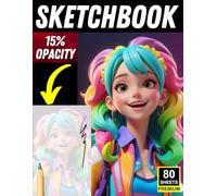 Cartoon Character Tracing Sketchbook: 80 Light-Opacity Pages for Fun Face Drawing & Character Practice