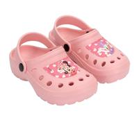 CARTOON Ciabatte Bambina Tipo croc Minnie Mouse & Daisy Duck Rosa 100% EVA Leggere Trafurate con Cinturino Antiscivolo Mare Piscina Comode e Impermeabili Idea Regalo Disney