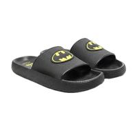 CARTOON Ciabatte Uomo/Donna Batman Infradito/Slide 100% EVA Leggere Antiscivolo Nero con Logo Comode Casa Mare Piscina Idea Regalo Supereroi