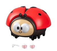 Cartoon Coccinella Giocattolo - Giocattolo Elettronico Per Animali, Figura Di Gioco Sensoriale Per Bambini | Giocattolo Di Intrattenimento Da Palla Che , Giocattolo Interattivo Per Animali Carin