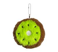 Cartoon Coin Purse - Plush Fruit Shape Small Wallet, Soft Keychain Bag